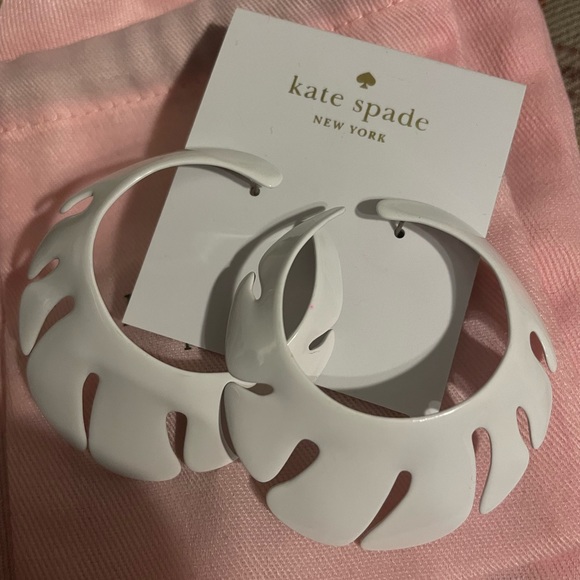 Kate Spade Statement Half Hoop Earrings - Picture 3 of 5